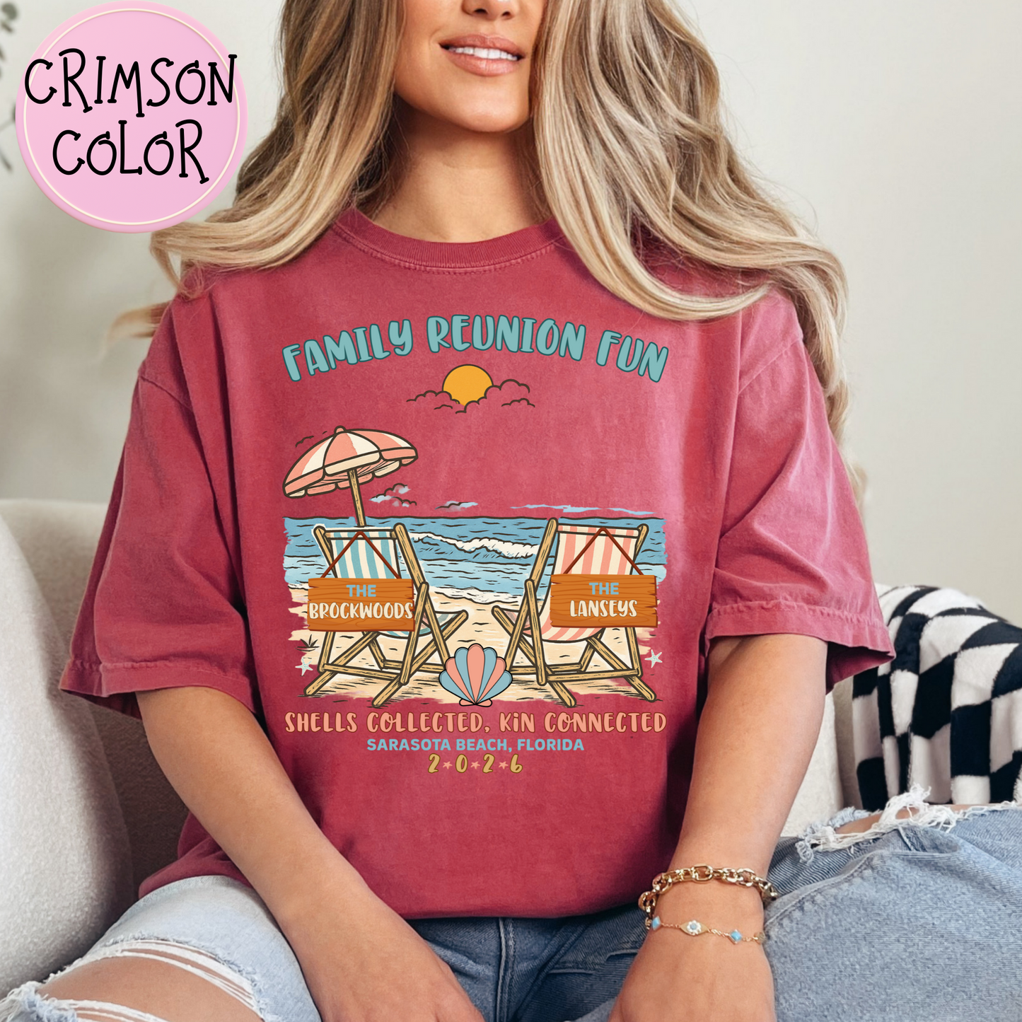 Custom Beachy Family Reunion T Shirt