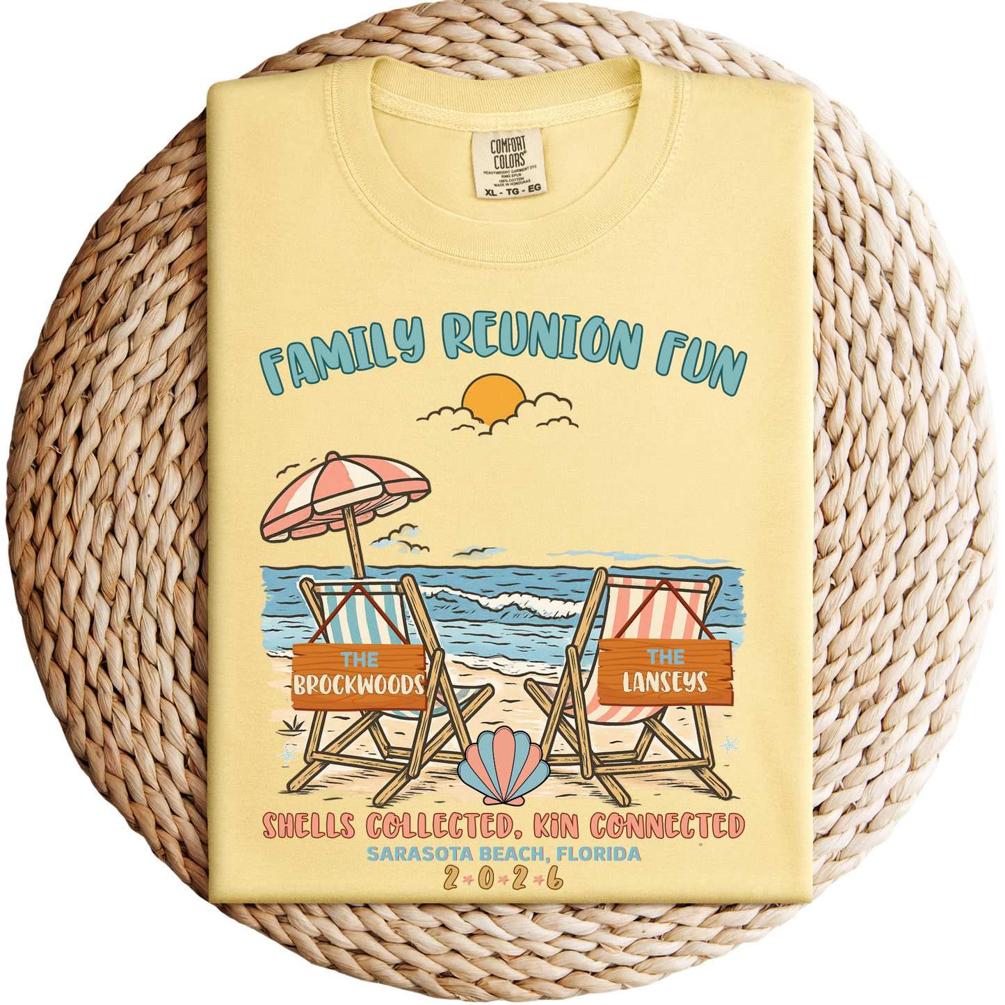 Custom Beachy Family Reunion T Shirt