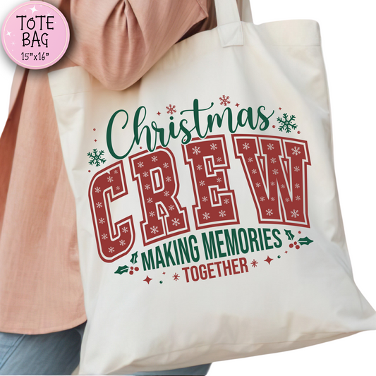 Christmas Crew Tote Bag