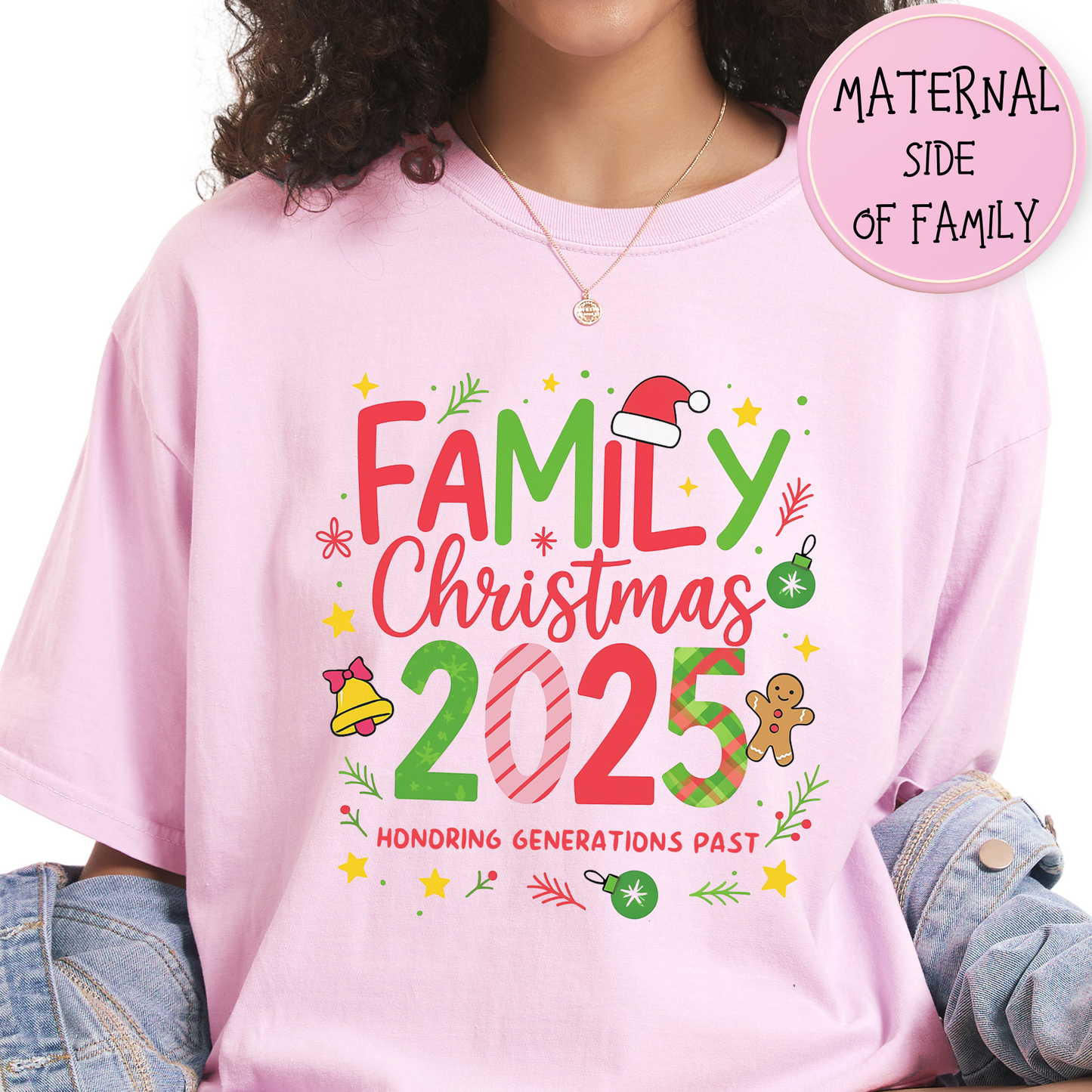 Family Christmas Honoring Generations Past T-Shirt