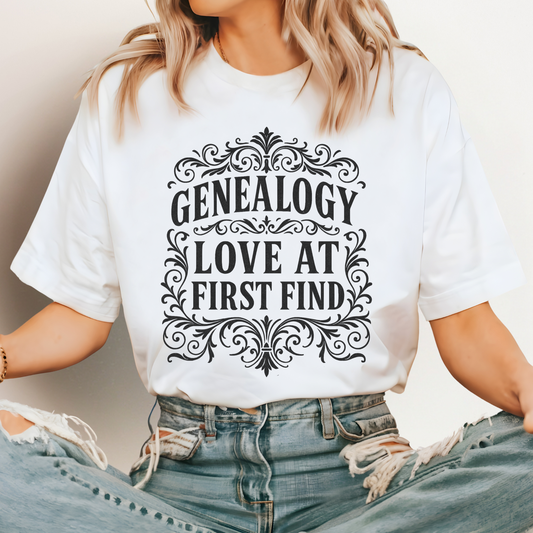 Genealogy Love at First Find T-Shirt