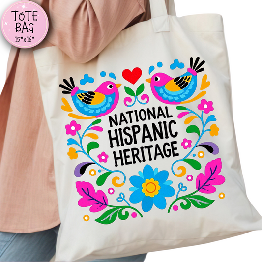 National Hispanic Heritage Tote Bag