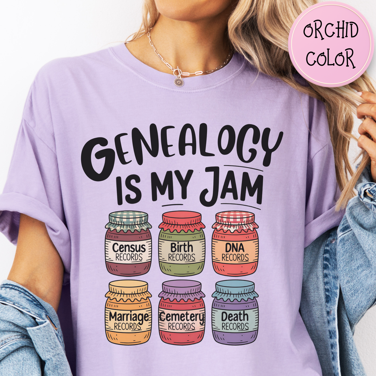 Genealogy Is My Jam T-Shirt