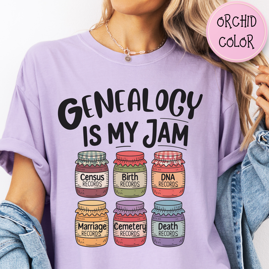 Genealogy Is My Jam T-Shirt