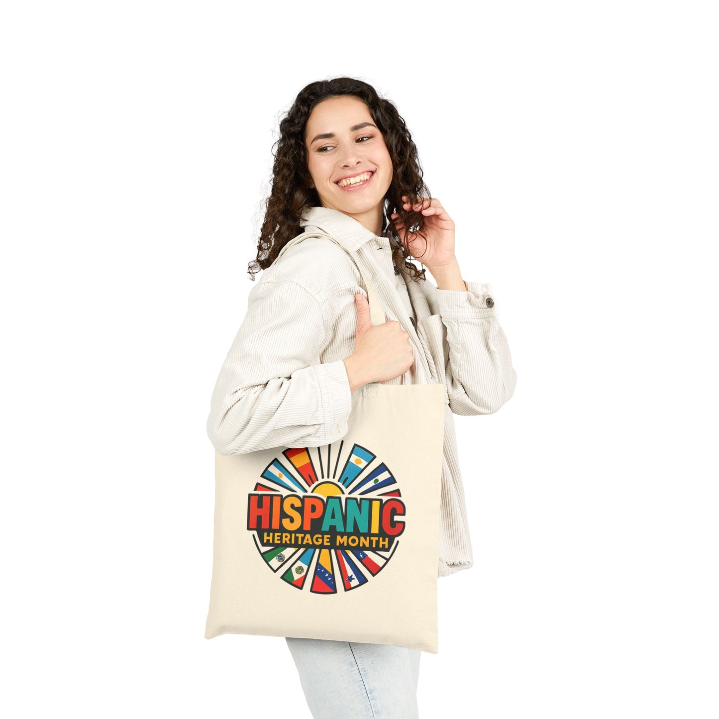 Hispanic Heritage Month Flag Celebration Tote Bag