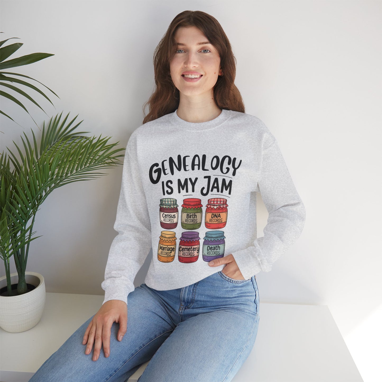 Genealogy is my Jam Sweatshirt