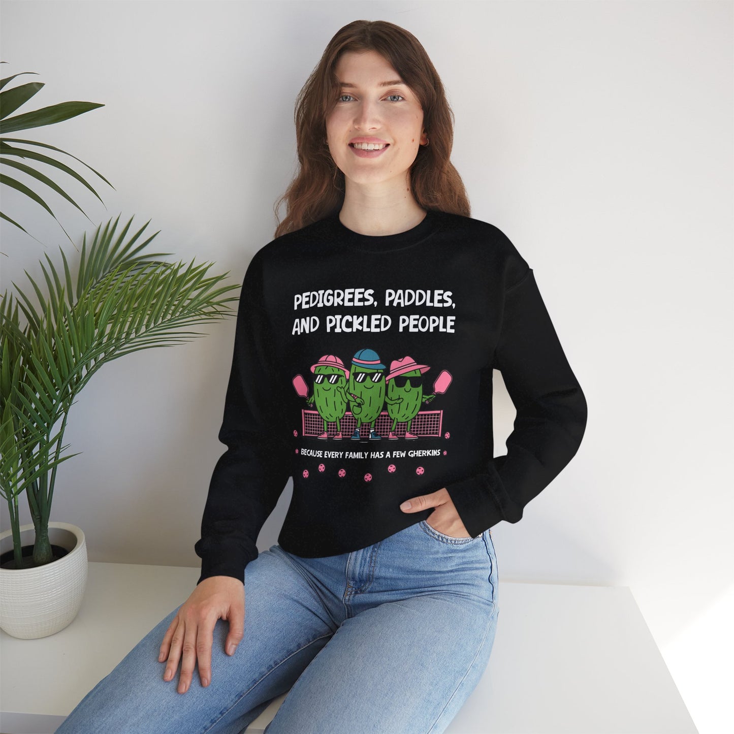 Funny Genealogy Pickleball Sweatshirt
