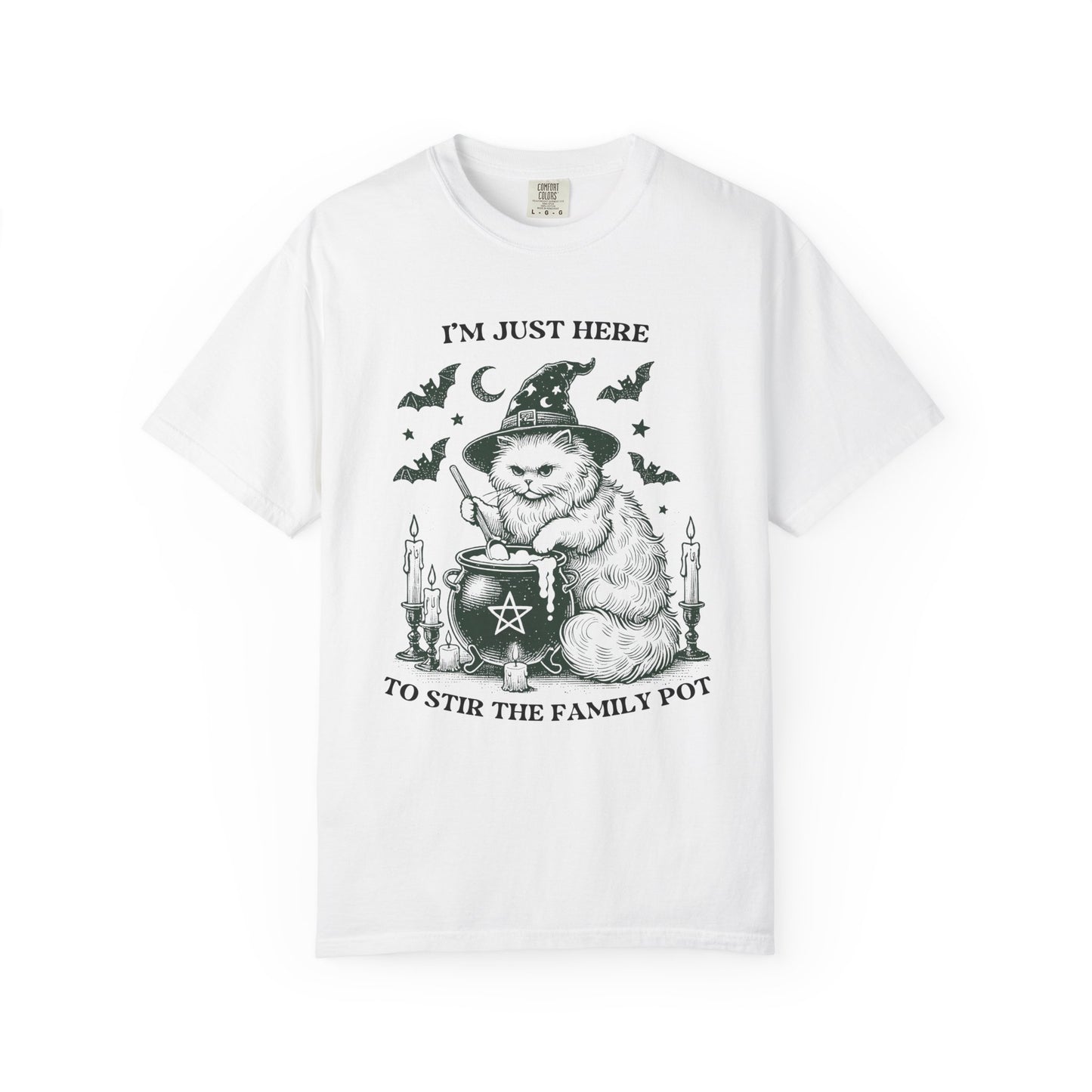 I'm just Here to Stir the Family Pot Halloween Shirt