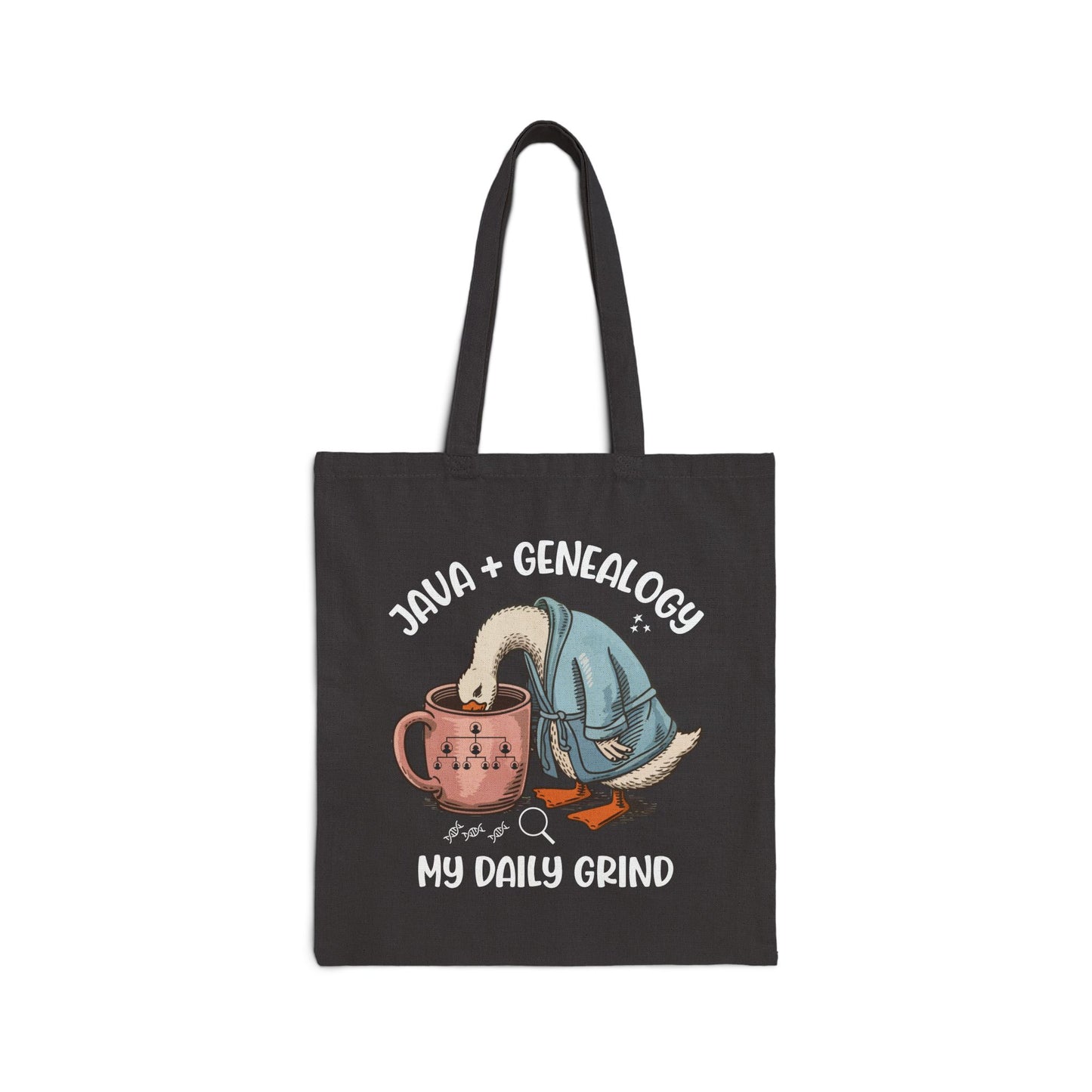 Java and Genealogy Tote Bag