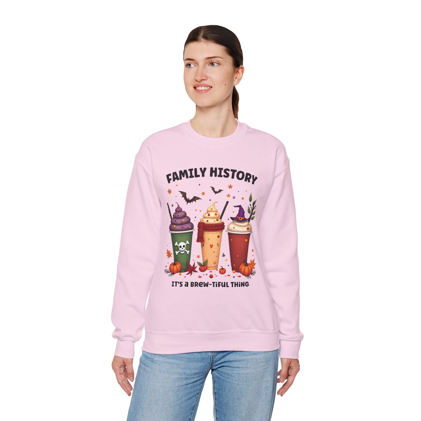 Fall Genealogy Pumpkin Spice Sweatshirt