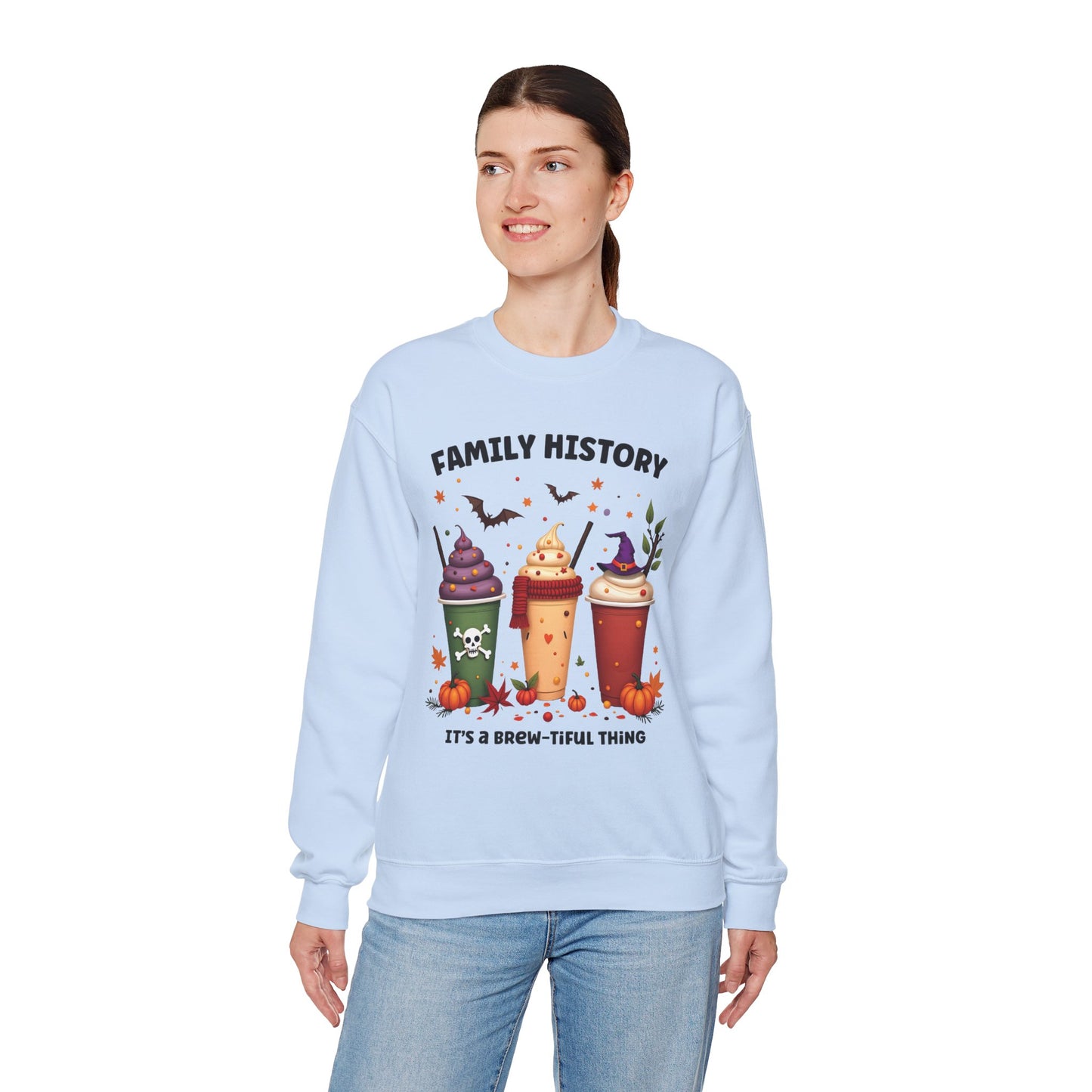 Fall Genealogy Pumpkin Spice Sweatshirt