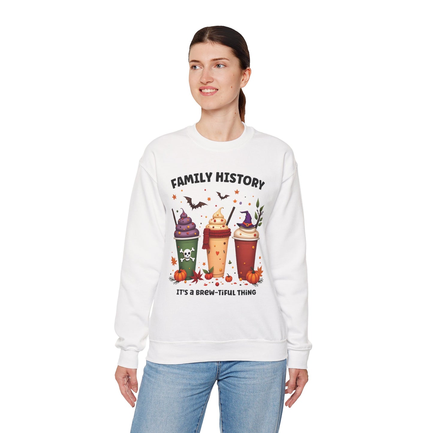 Fall Genealogy Pumpkin Spice Sweatshirt