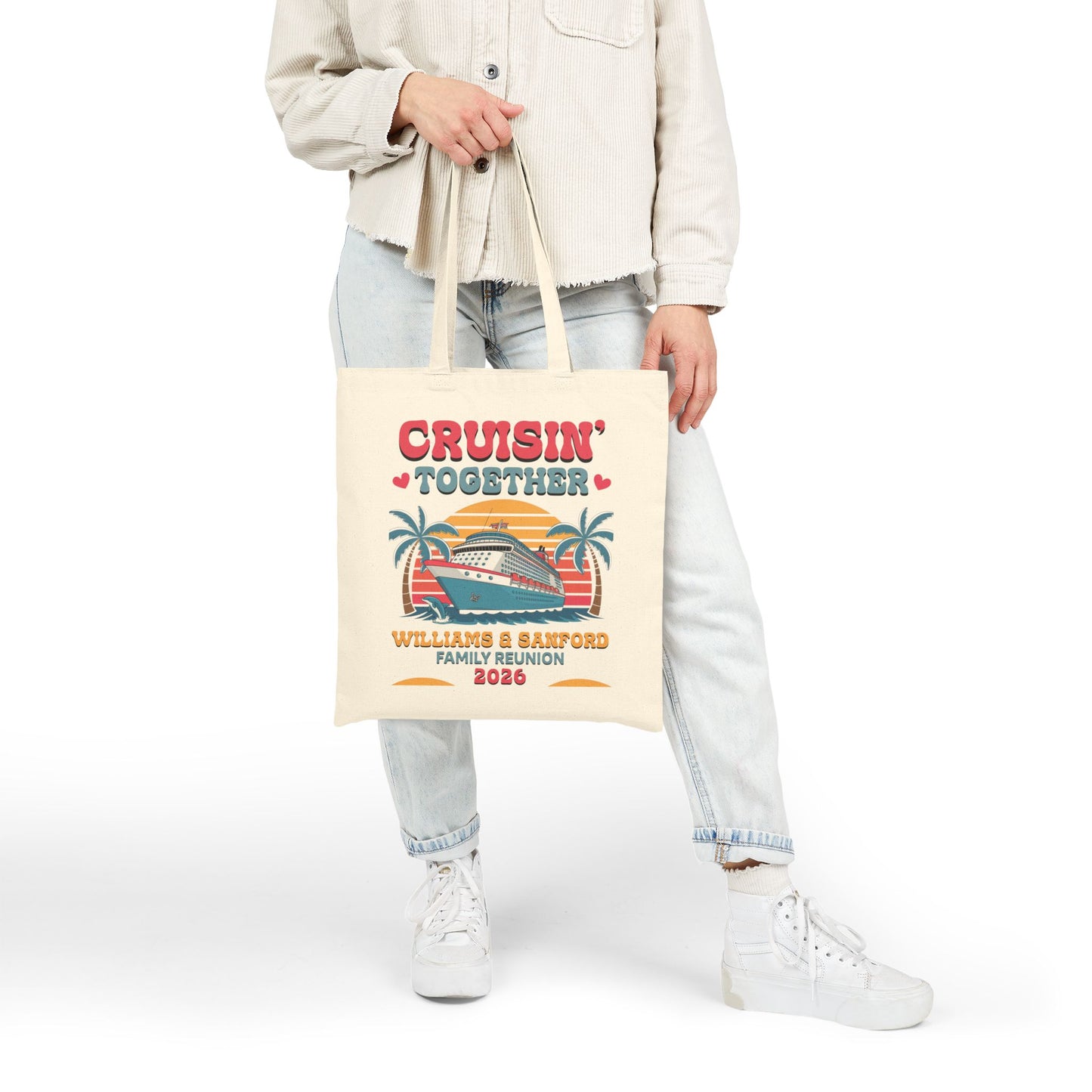 Cruisin Together Family Reunion Tote Bag