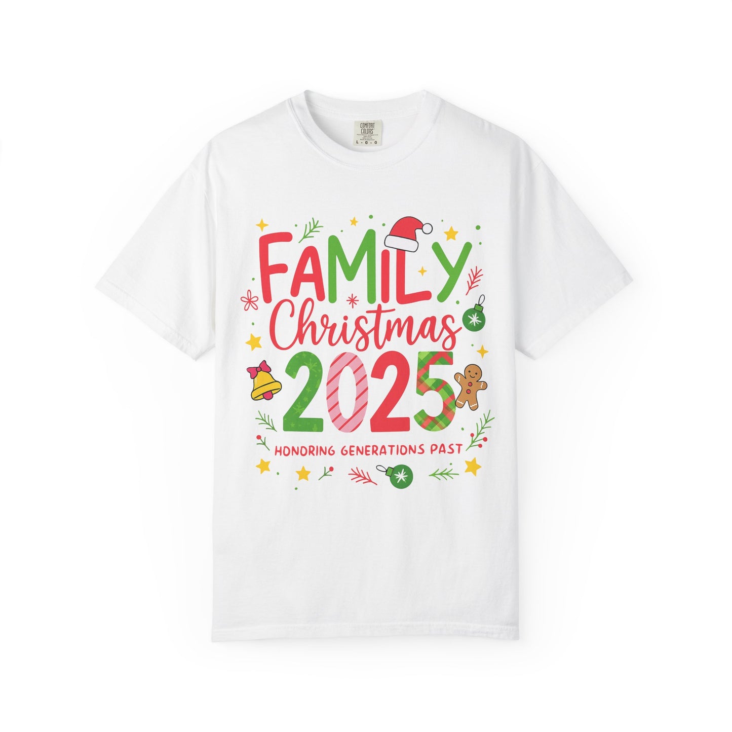 Family Christmas Honoring Generations Past T-Shirt