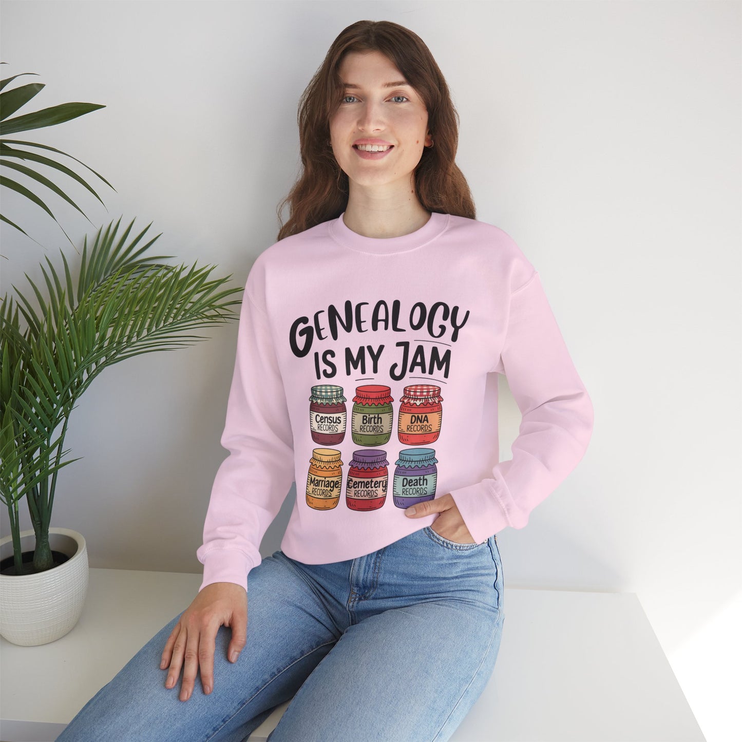 Genealogy is my Jam Sweatshirt