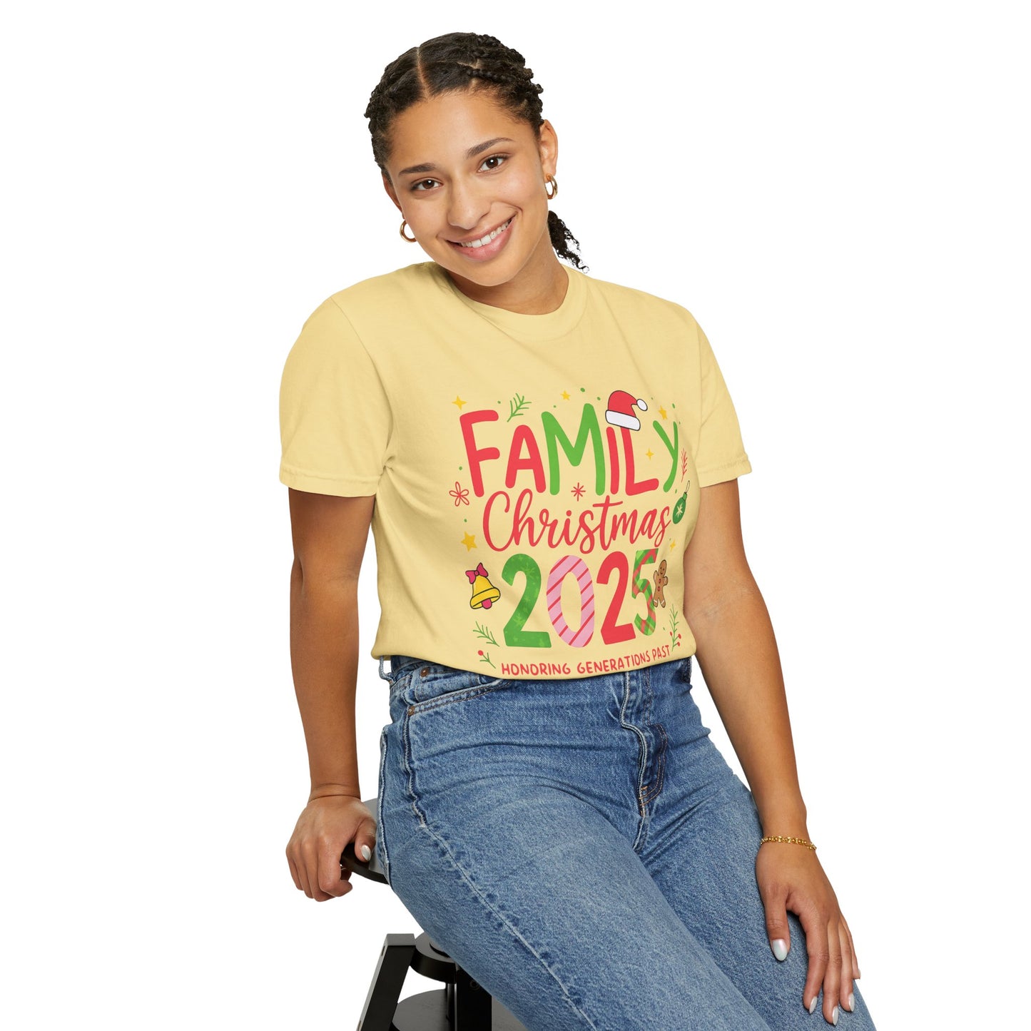 Family Christmas Honoring Generations Past T-Shirt