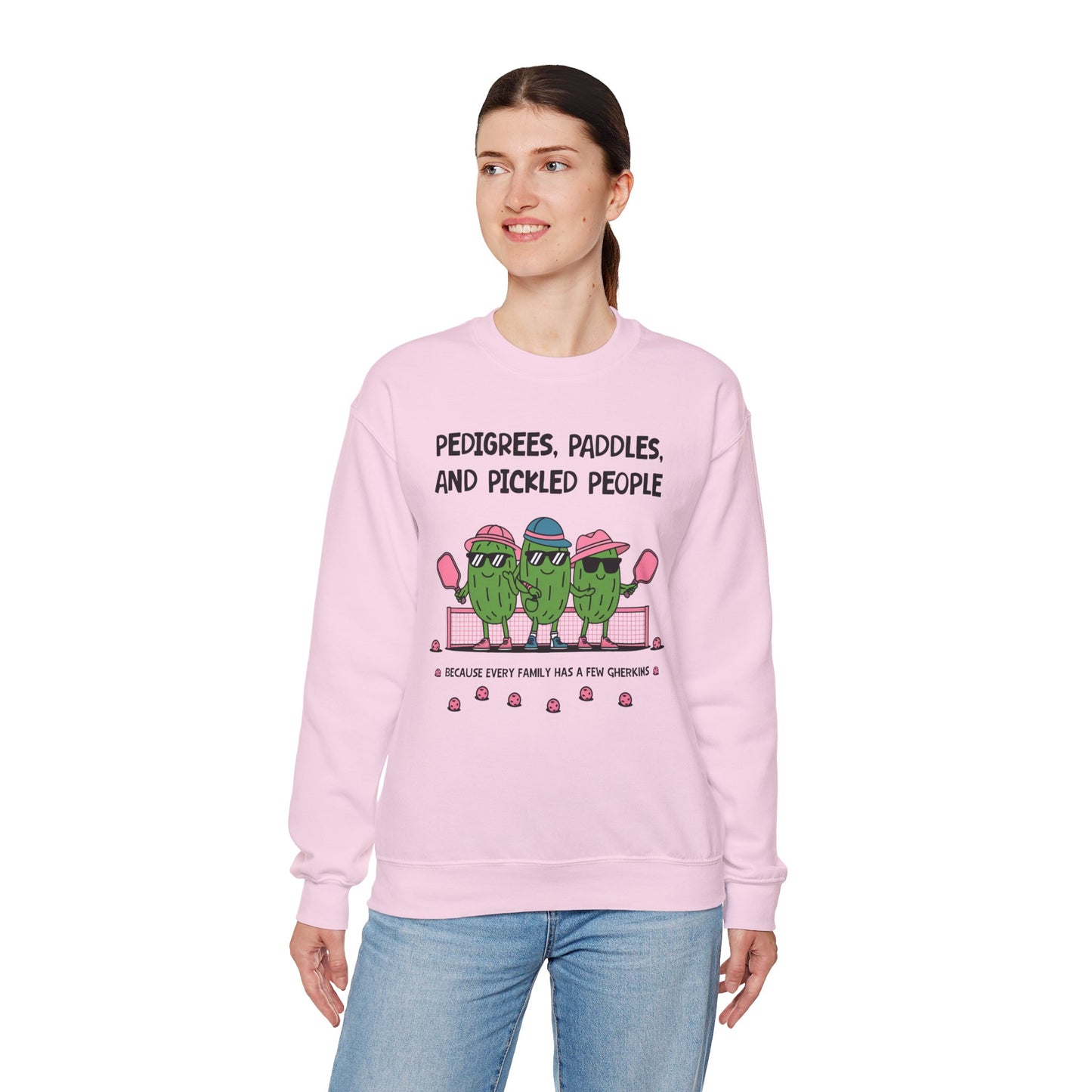 Funny Genealogy Pickleball Sweatshirt