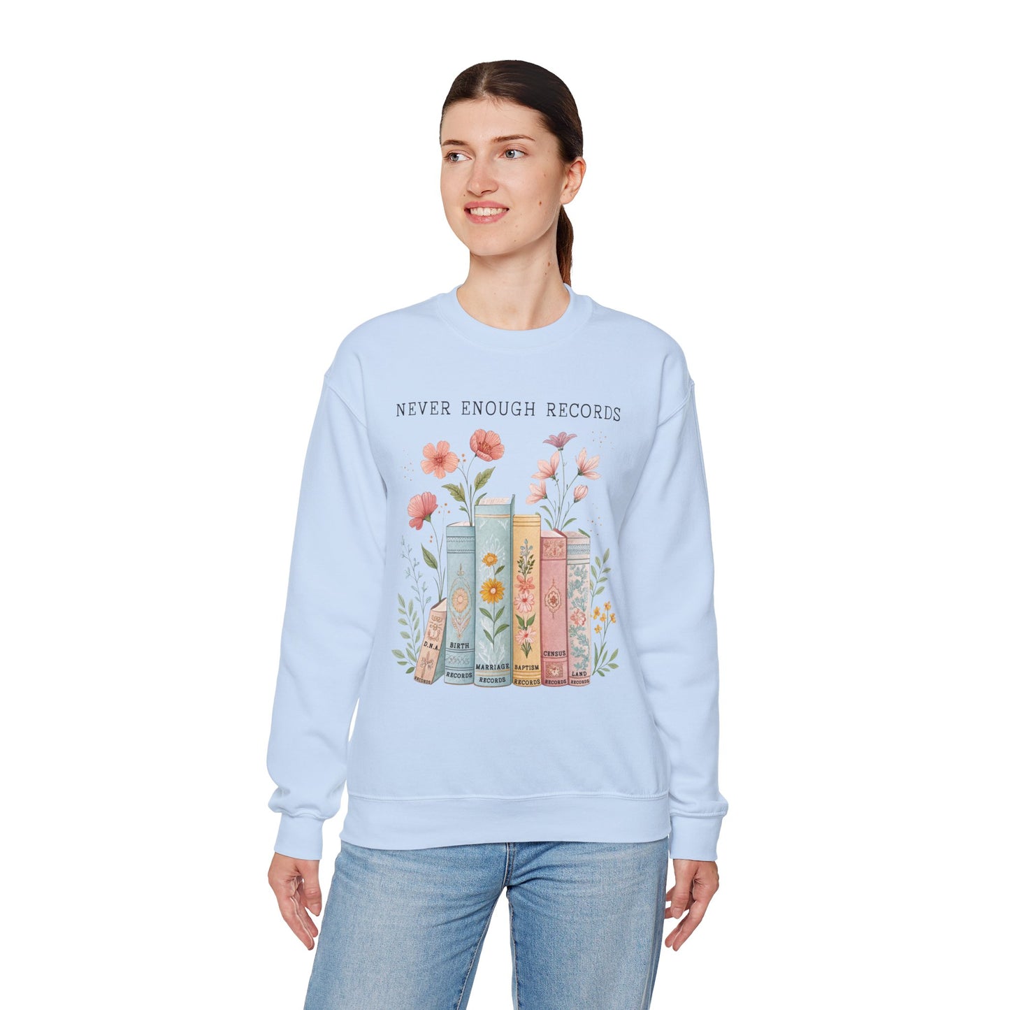Never Enough Records Genealogy Sweatshirt