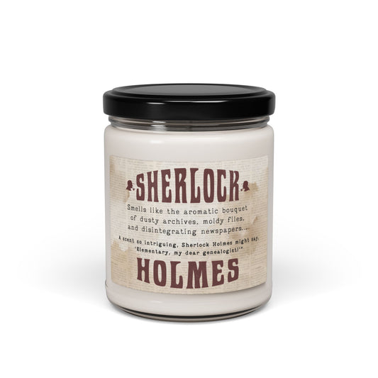 Sherlock Holmes Scented Candle for Family Reunion Favor