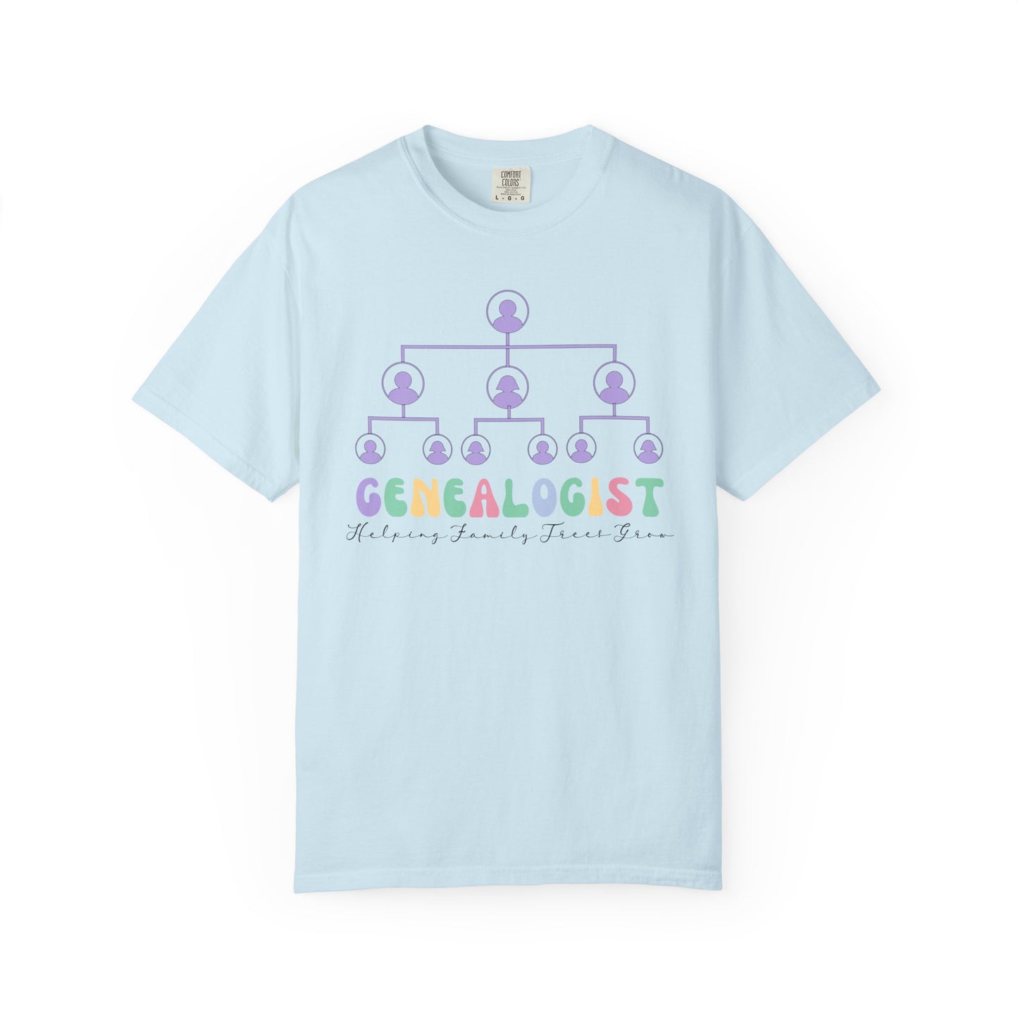 Genealogist Helping Family Trees Grow T-Shirt