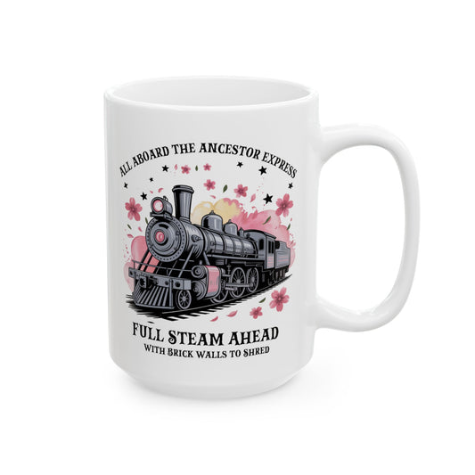 Ancestor Train Express Coffee Mug