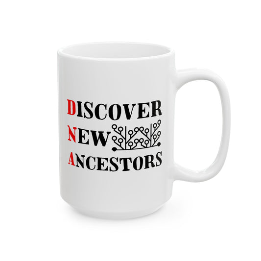 DNA Discover New Ancestors Mug