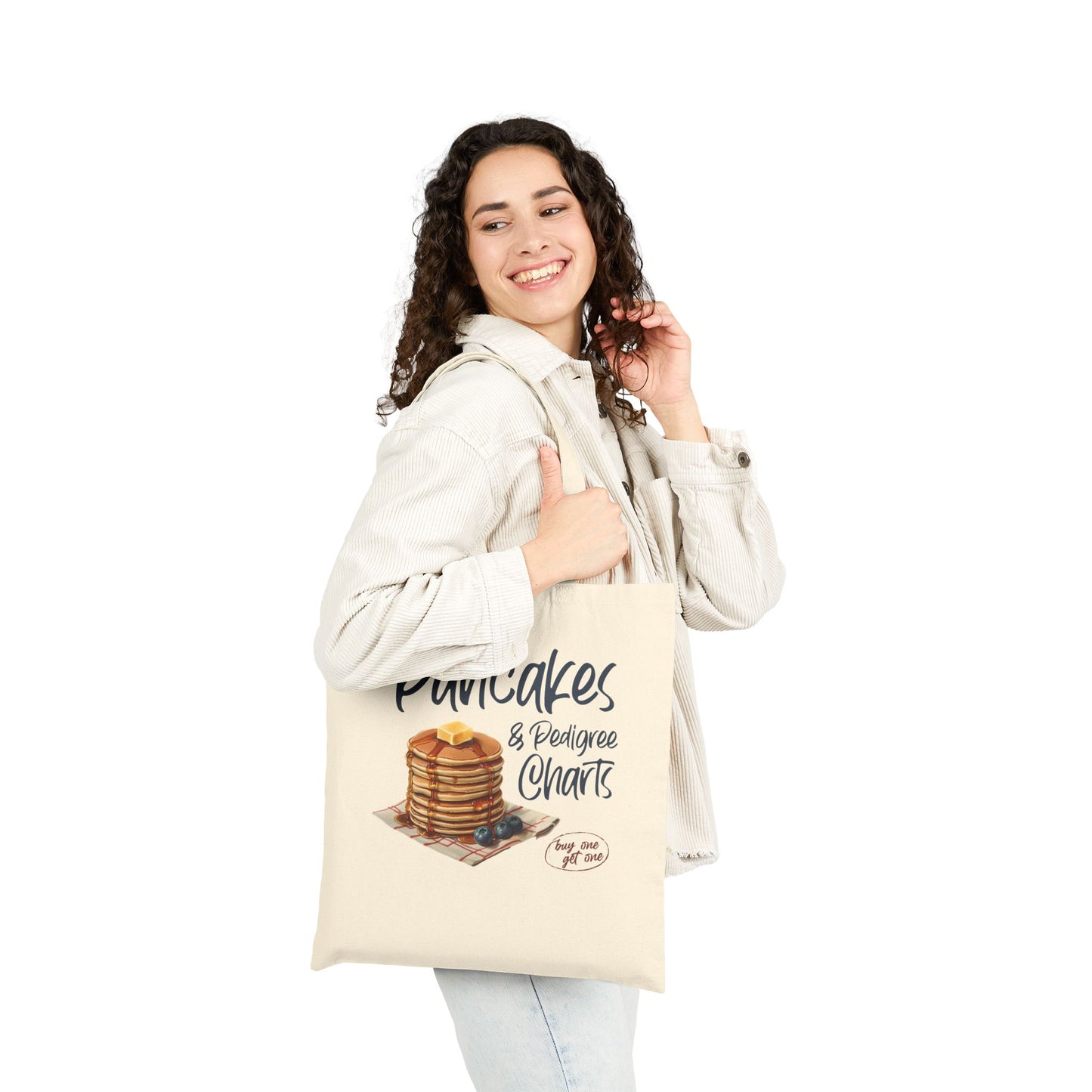 Pancakes and Pedigree Charts Tote Bag