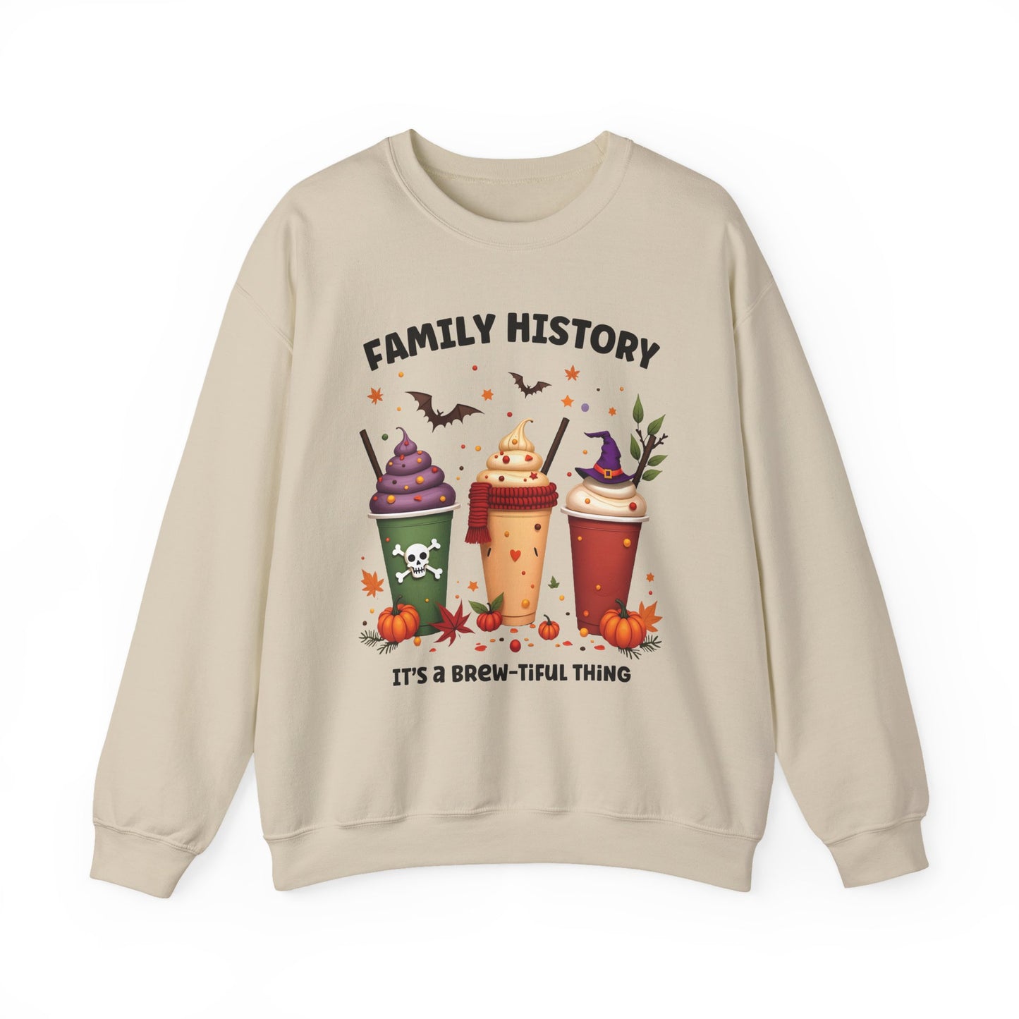 Fall Genealogy Pumpkin Spice Sweatshirt
