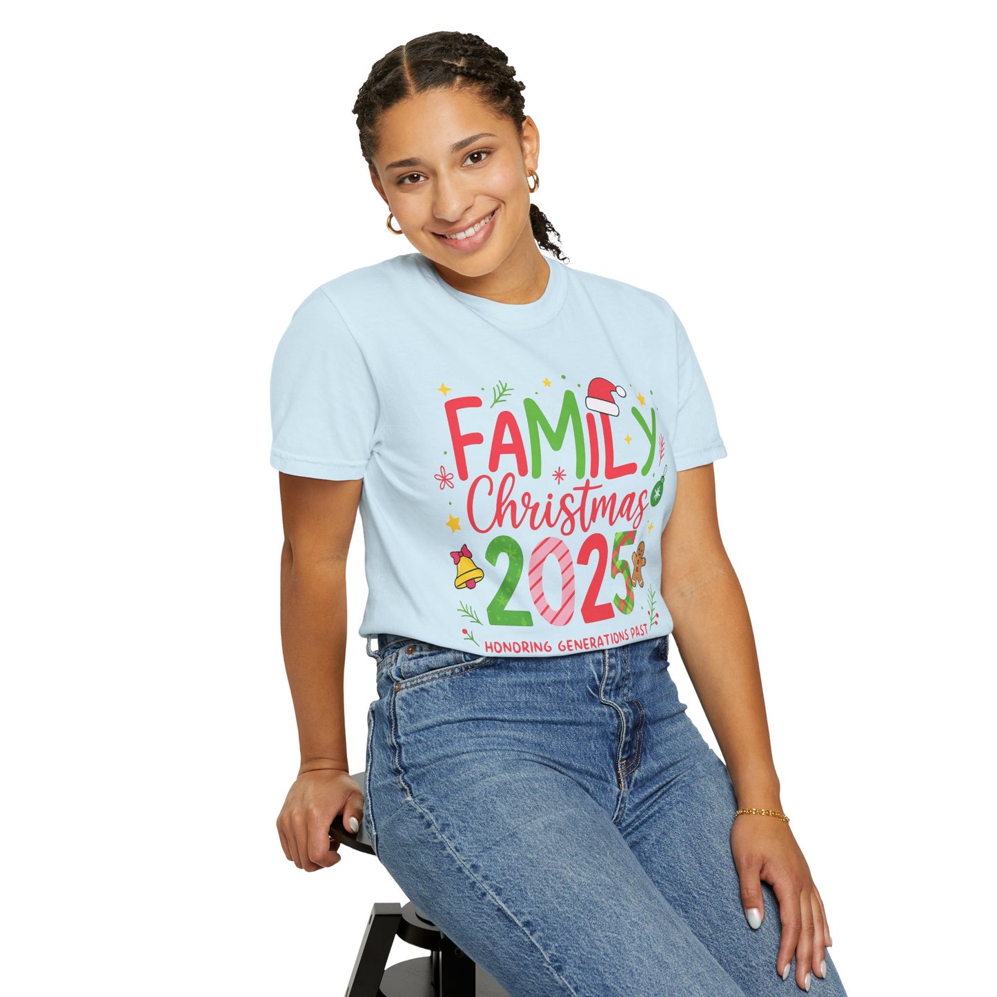 Family Christmas Honoring Generations Past T-Shirt