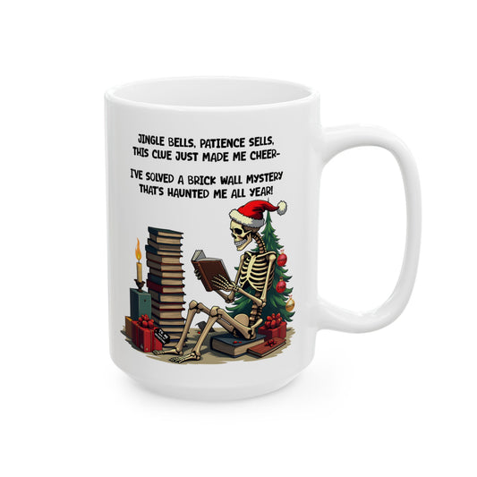 Genealogy Christmas Mug