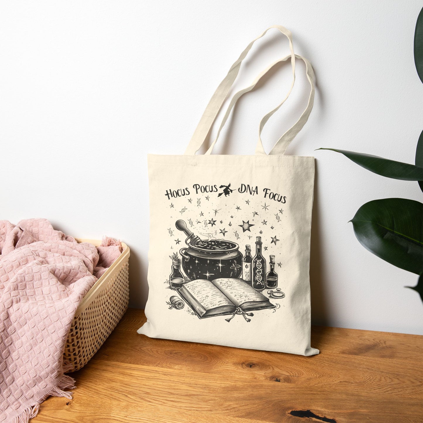 Hocus Pocus DNA Focus Tote Bag