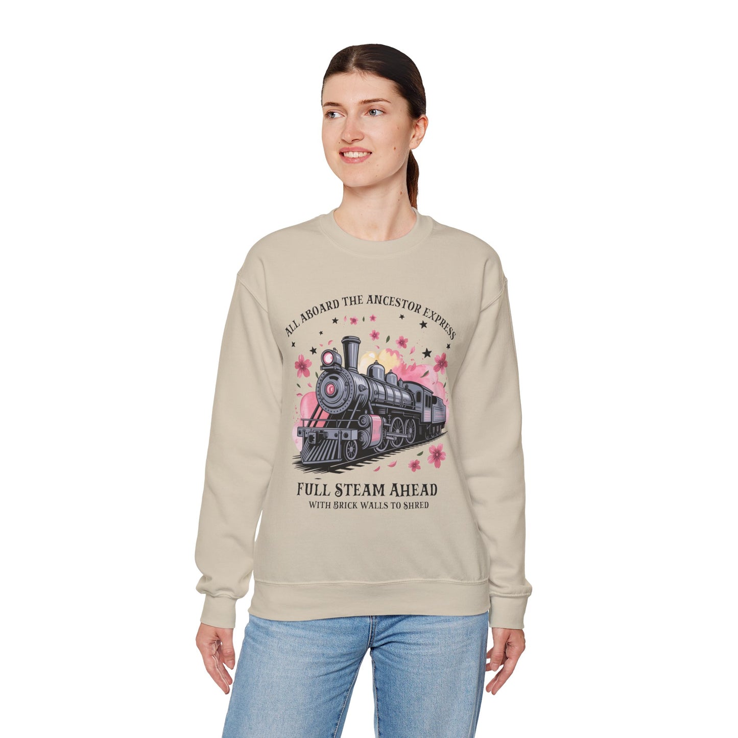 Funny Ancestor Train Express Sweatshirt