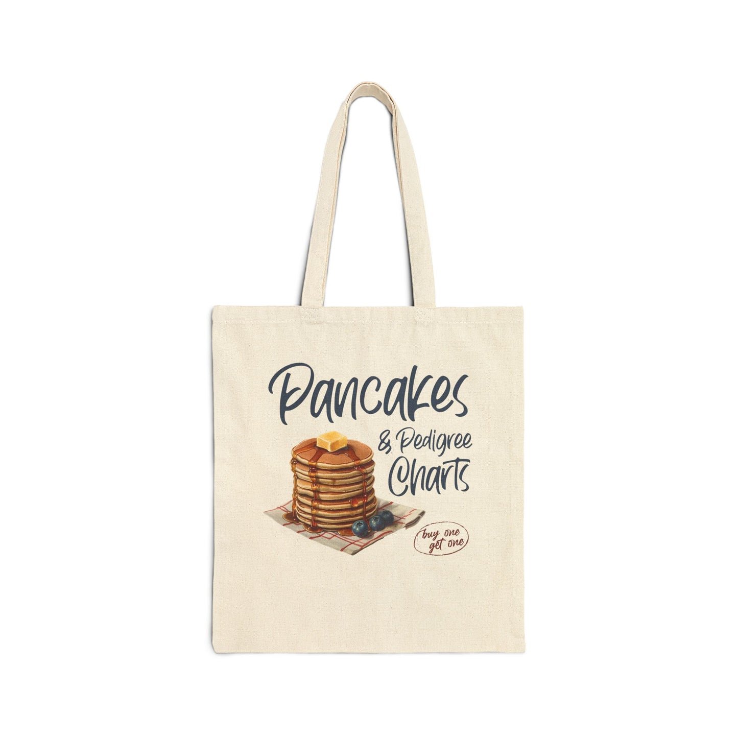 Pancakes and Pedigree Charts Tote Bag