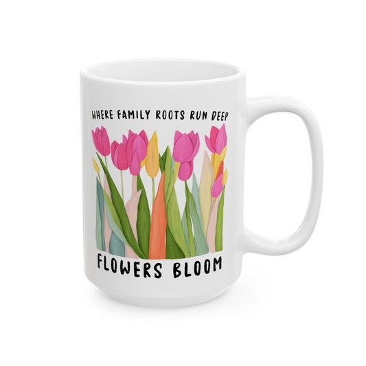 Family Tree Quote Coffee Cup