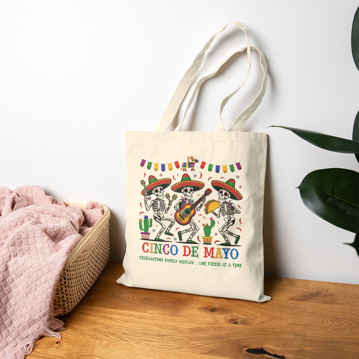 Cinco de Mayo Family History Tote