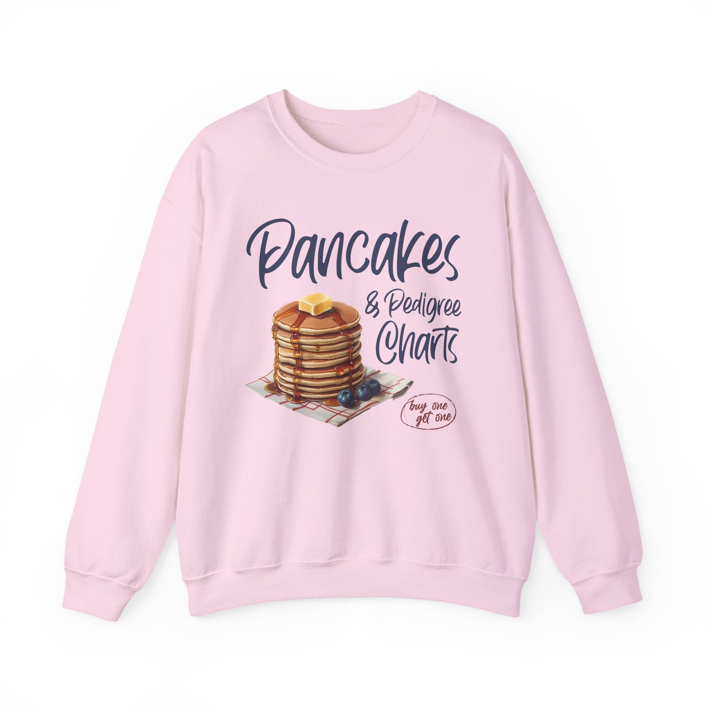 Pancakes and Pedigree Charts Sweatshirt