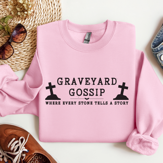 Graveyard Gossip Genealogy Sweatshirt