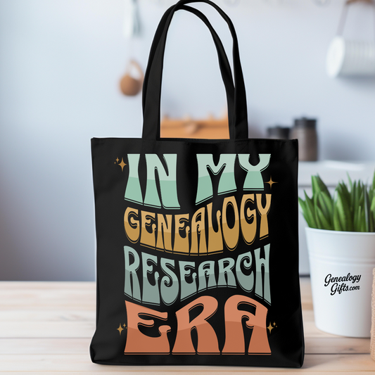 In My Genealogy Research Era Tote Bag