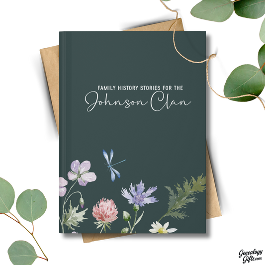 Custom Family Story Hardcover Journal