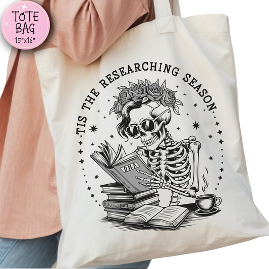 ’Tis the Researching Season Tote Bag