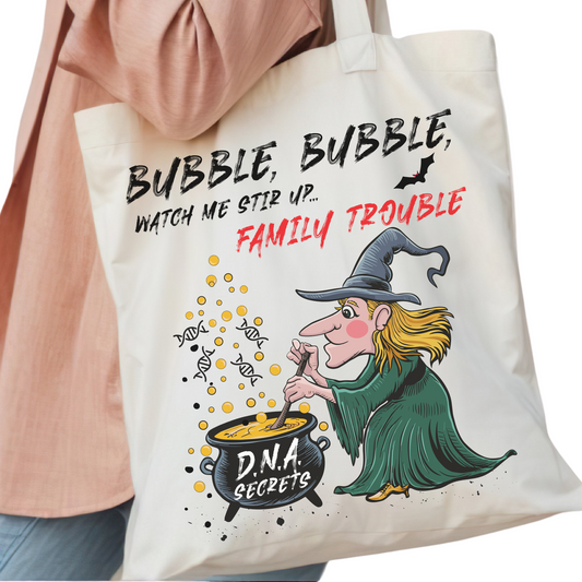 Bubble Bubble Family Trouble Tote Bag