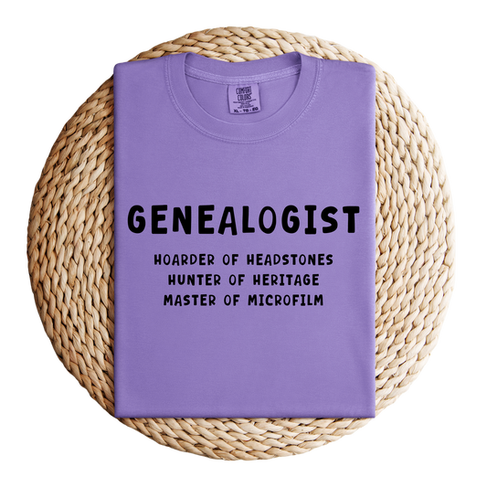 Funny Genealogy Definition Shirt