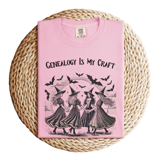 Genealogy is my Craft Halloween T-Shirt