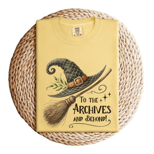 Off to the Archives Halloween T-Shirt