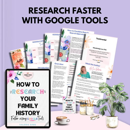 Research Your Family History Faster Guide Book